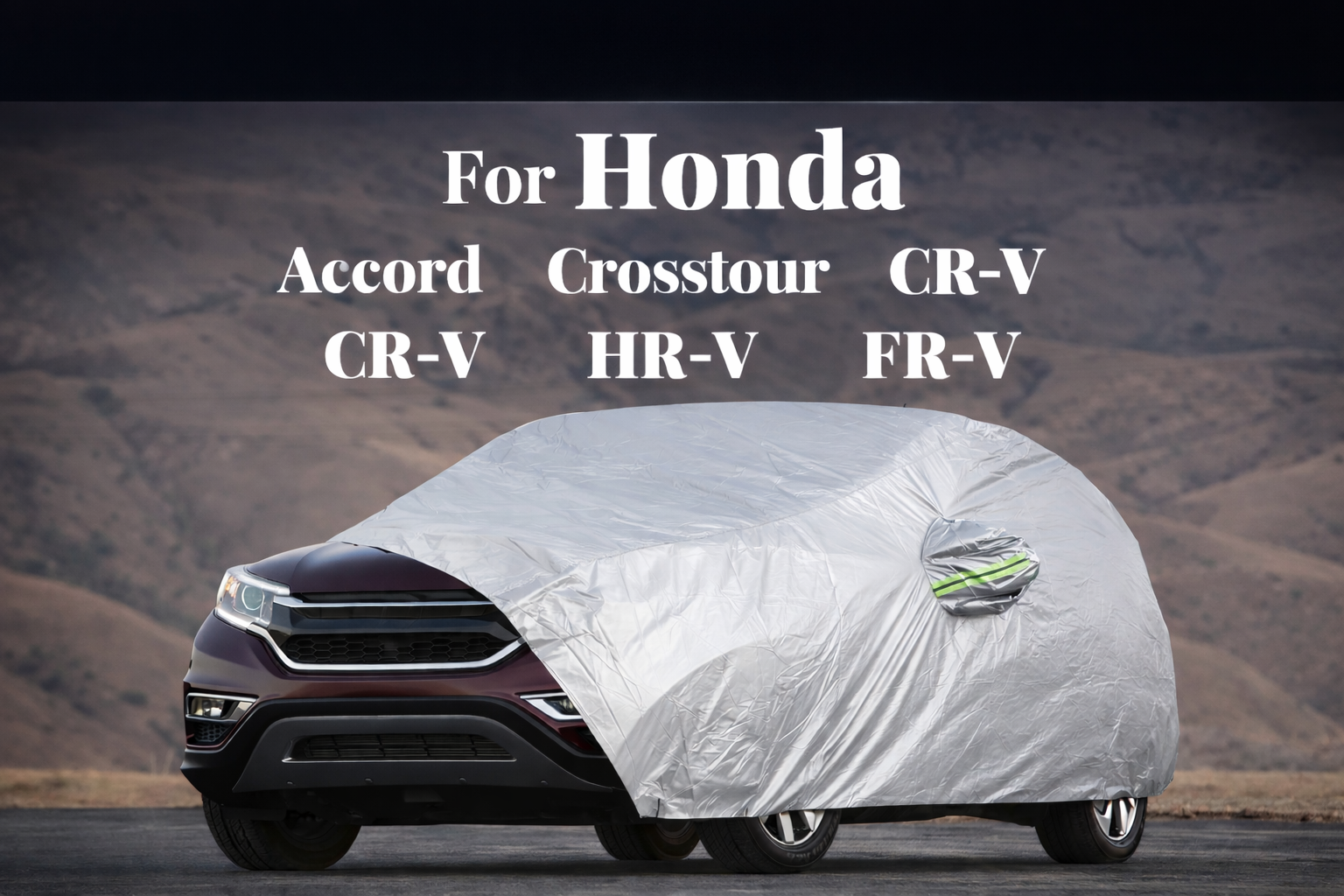 All-Weather Car Cover for Honda CR-V HR-V Accord - UV & Dust Protection