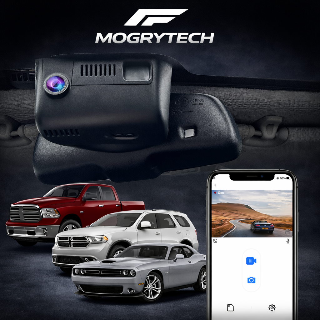 Dash Cam 4K for Dodge Ram 1500/2500/3500/4500 & Challenger Durango | DVR
