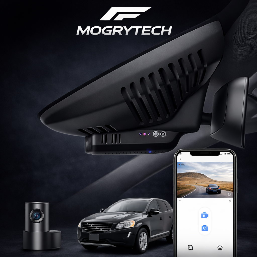 Dash Cam 4K for Volvo XC60 2013-2026 | WiFi Night Vision DVR Camera Recorder