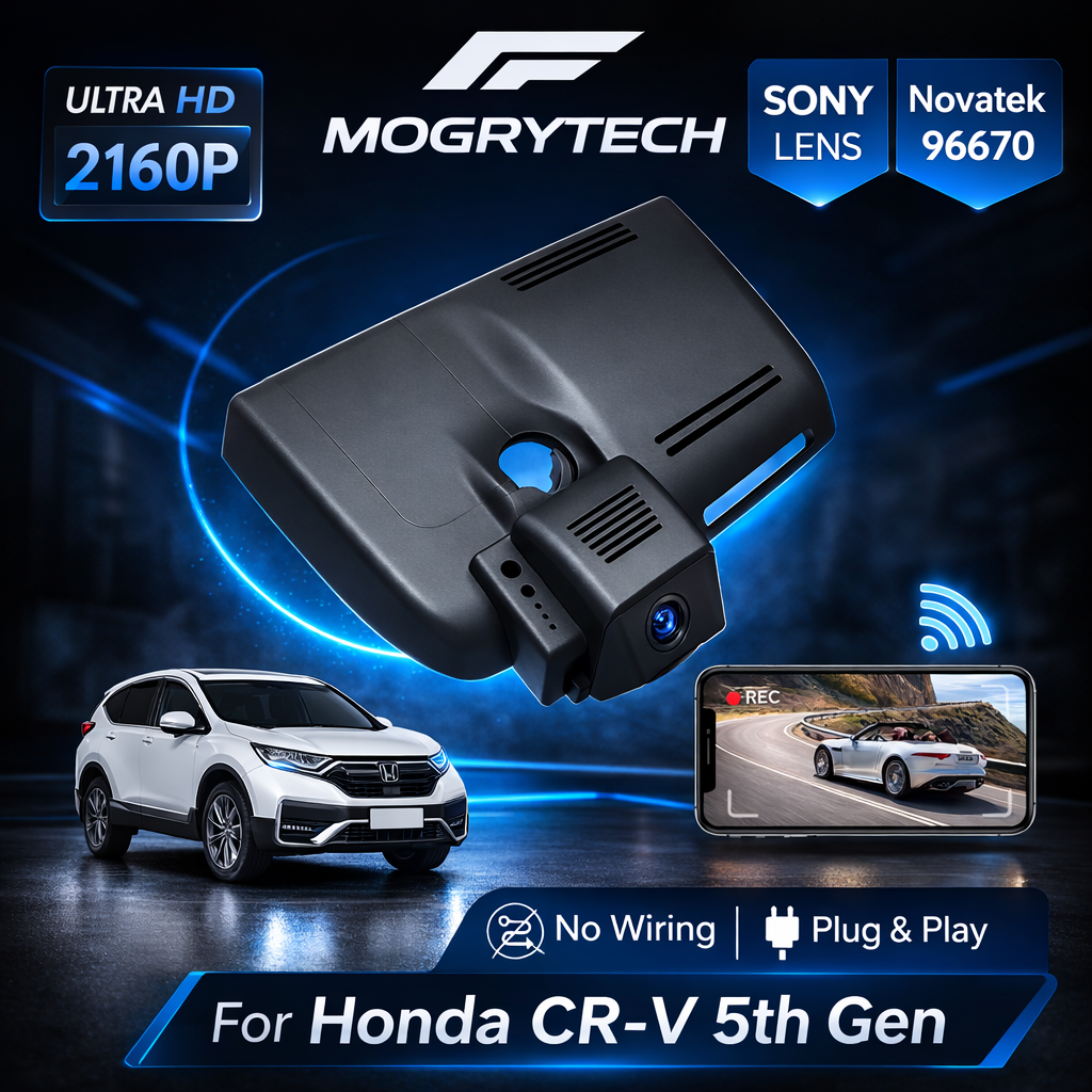 Dash Camera for Honda CR-V CRV 5th Gen 2017-2022 | Plug & Play 4K OEM WiFi APP DVR