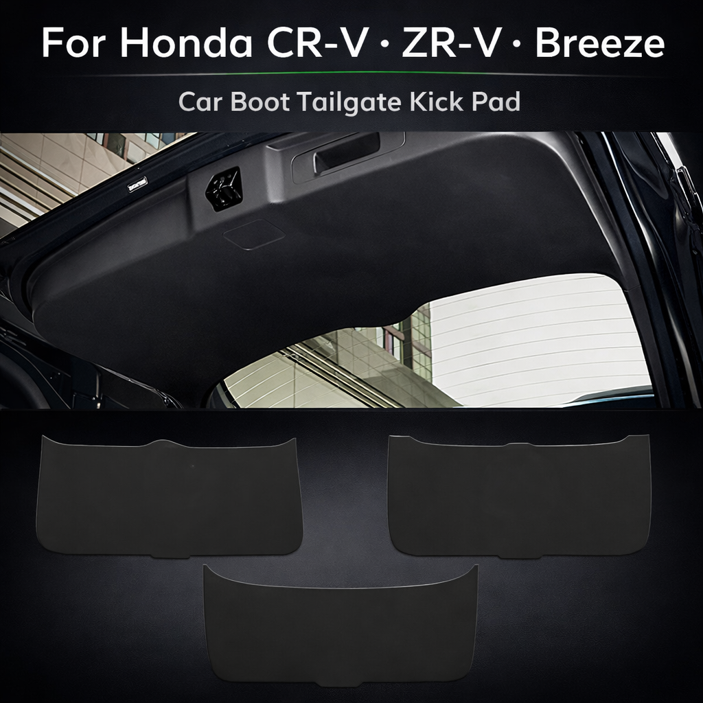 Honda CR-V ZR-V Breeze Trunk Protector 2017-2025 | Leather Kick Pad