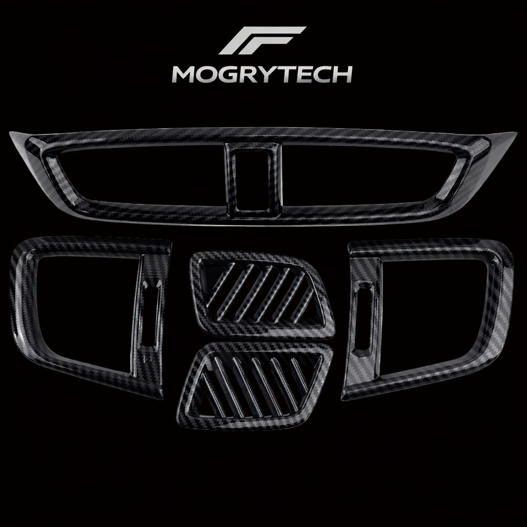 Honda CR-V Air Vent Cover Trim Set 2017-2020 | 5pcs Carbon Fiber Console