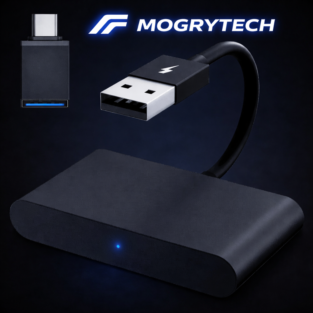 Wireless CarPlay Adapter for iPhone & Android | Convert Wired to Wireless USB/Type-C