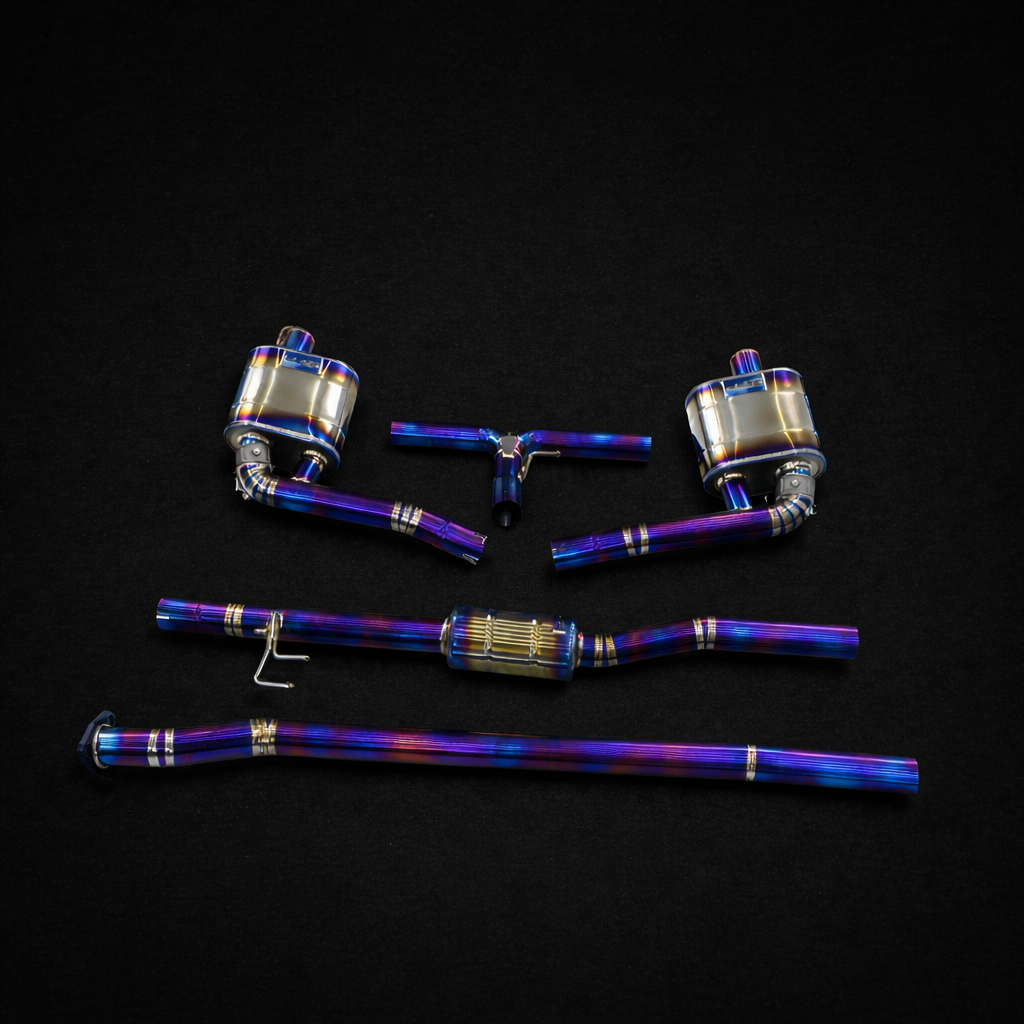 Honda CR-V Titanium Exhaust System | Valved Catback with Muffler