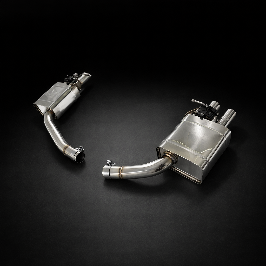 Audi S6 S7 RS6 RS7 C7 4.0T Exhaust | Performance Muffler with Valve