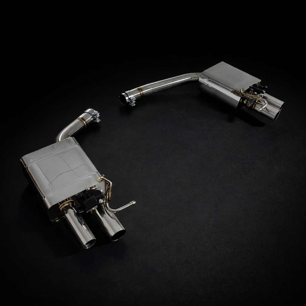 Audi S6 S7 RS6 RS7 C7 4.0T Exhaust | Performance Muffler with Valve