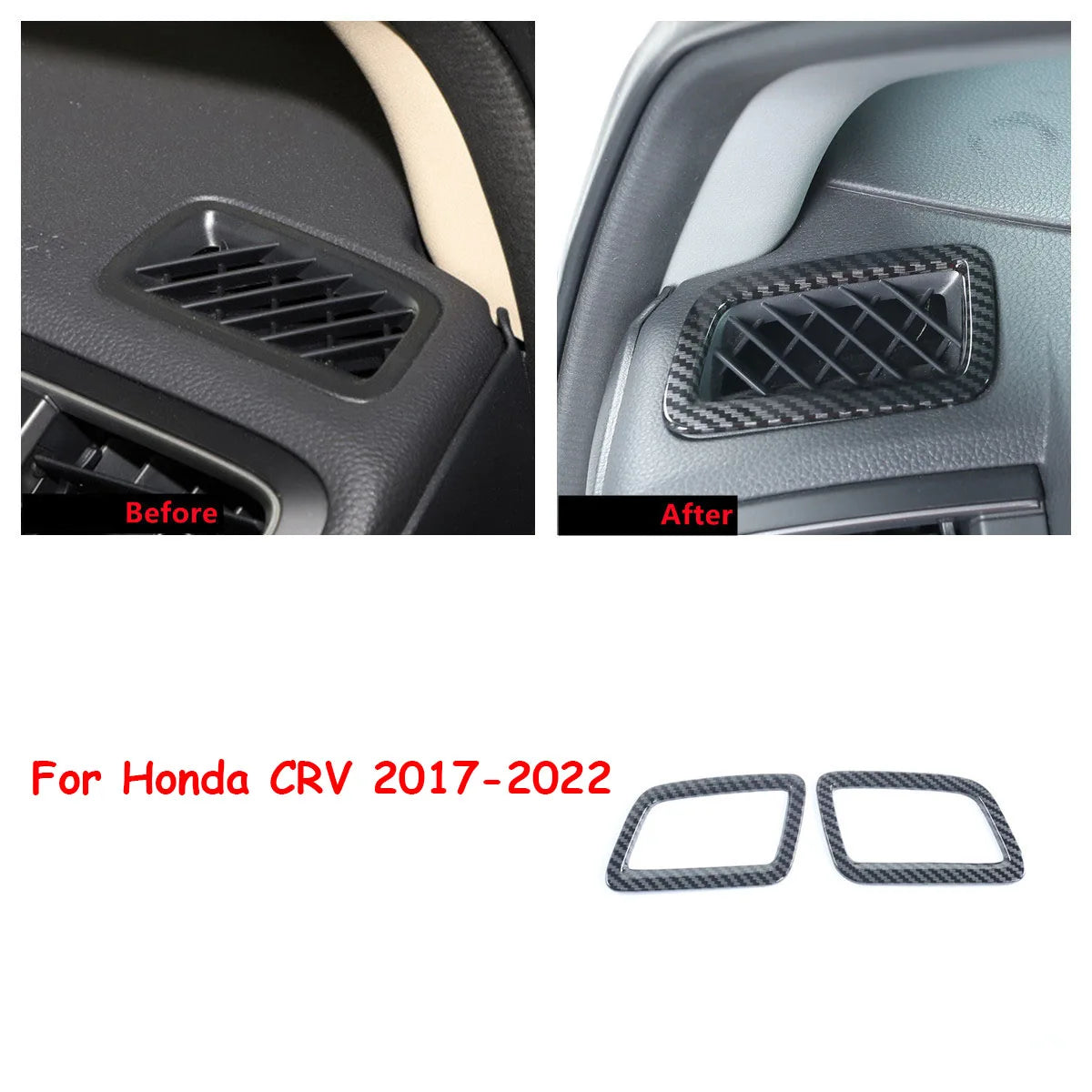 Honda CR-V Interior Trim Kit 2017-2021 | Carbon Fiber Pattern Complete Set