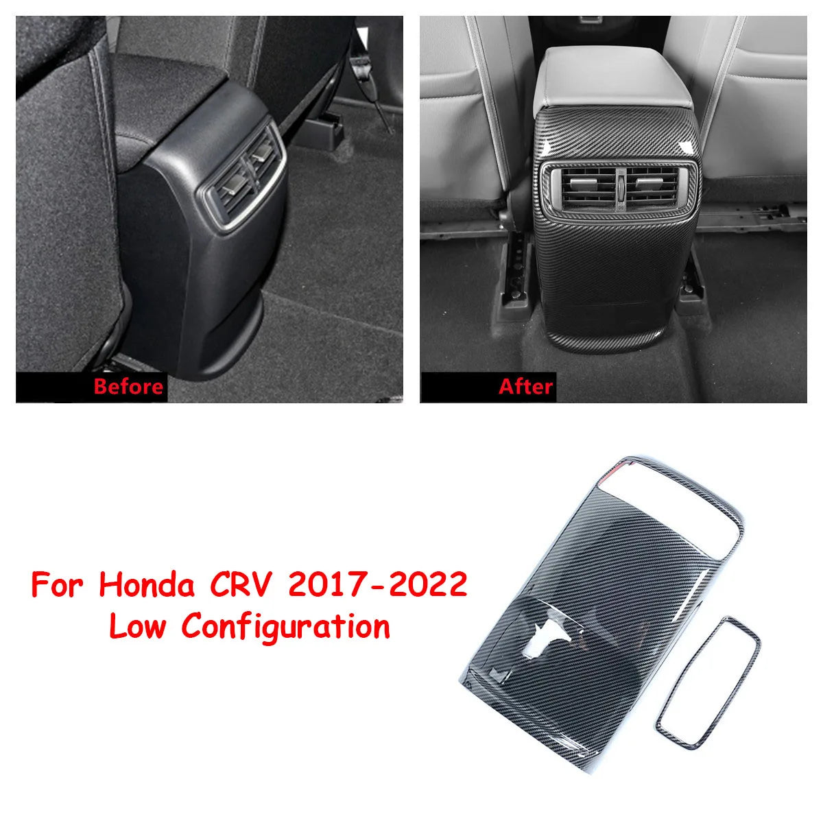 Honda CR-V Interior Trim Kit 2017-2021 | Carbon Fiber Pattern Complete Set
