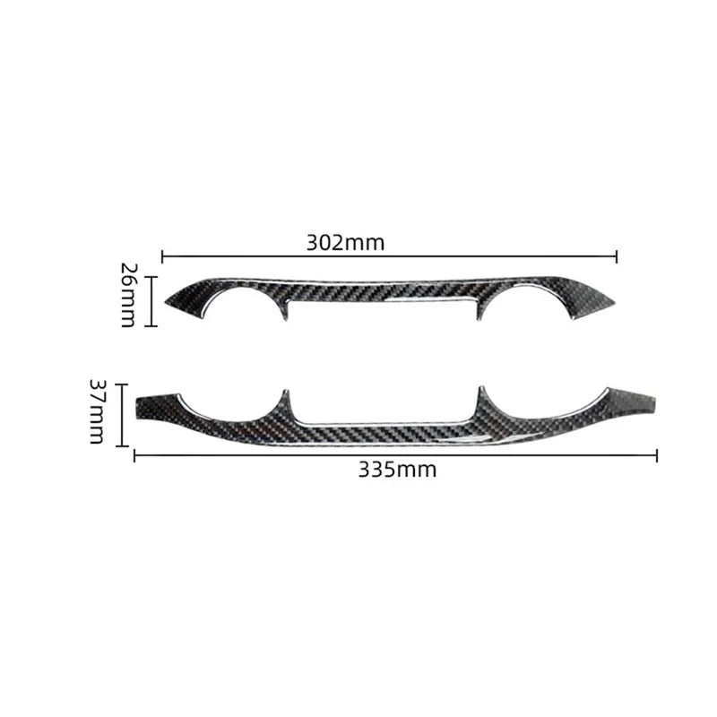 Honda CR-V Climate Control Trim 2012-2016 | Carbon Fiber Stickers