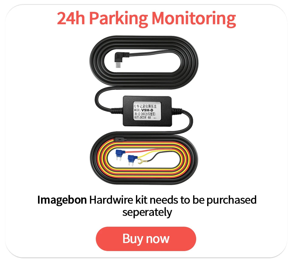 10.26" 4K Dash Cam ADAS Wireless CarPlay Android Auto | 5G WiFi GPS Navigation DVR