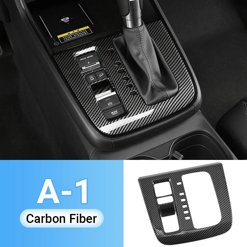 Honda CR-V Gear Shifter Panel Trim 2023-2025 | Carbon Fiber Console Cover
