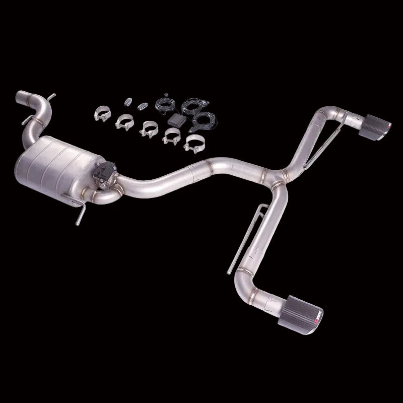 VW Scirocco 2.0T Catback Exhaust System | Valvetronic Muffler