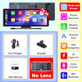 11.26" 4K Dash Cam with Wireless CarPlay & Android Auto | 5G WiFi GPS Navigation DVR
