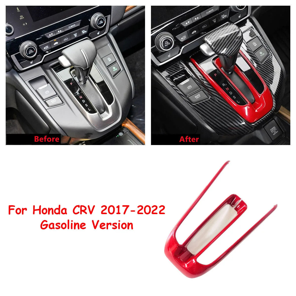 Honda CR-V Interior Trim Kit 2017-2021 | Carbon Fiber Pattern Complete Set