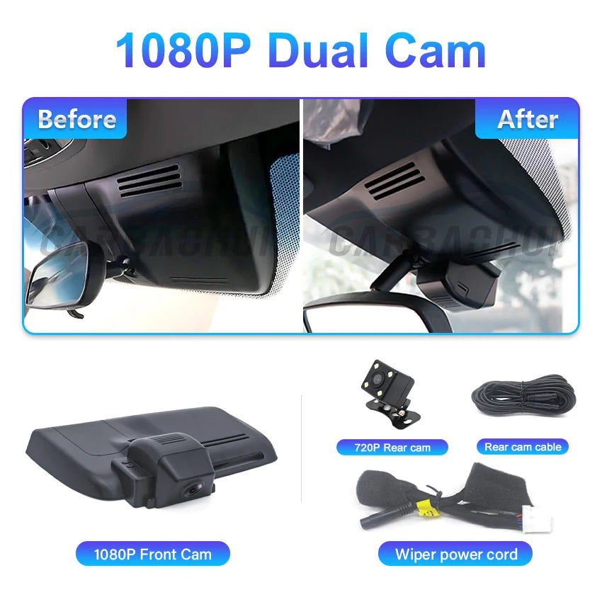 Dash Camera for Honda CR-V CRV 5th Gen 2017-2022 | Plug & Play 4K OEM WiFi APP DVR