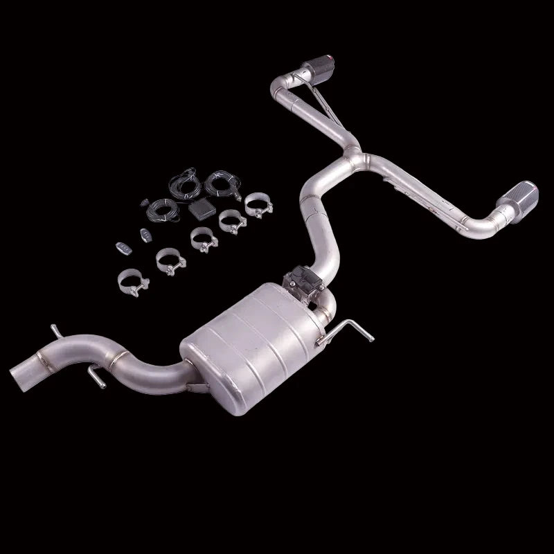 VW Scirocco 2.0T Catback Exhaust System | Valvetronic Muffler