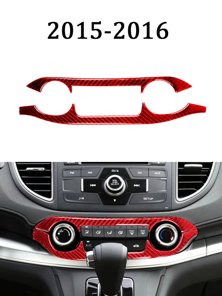 Honda CR-V Climate Control Trim 2012-2016 | Carbon Fiber Stickers
