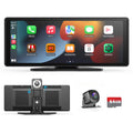 Universal Portable CarPlay Screen | Wireless Car Stereo with Android Auto Touchscreen