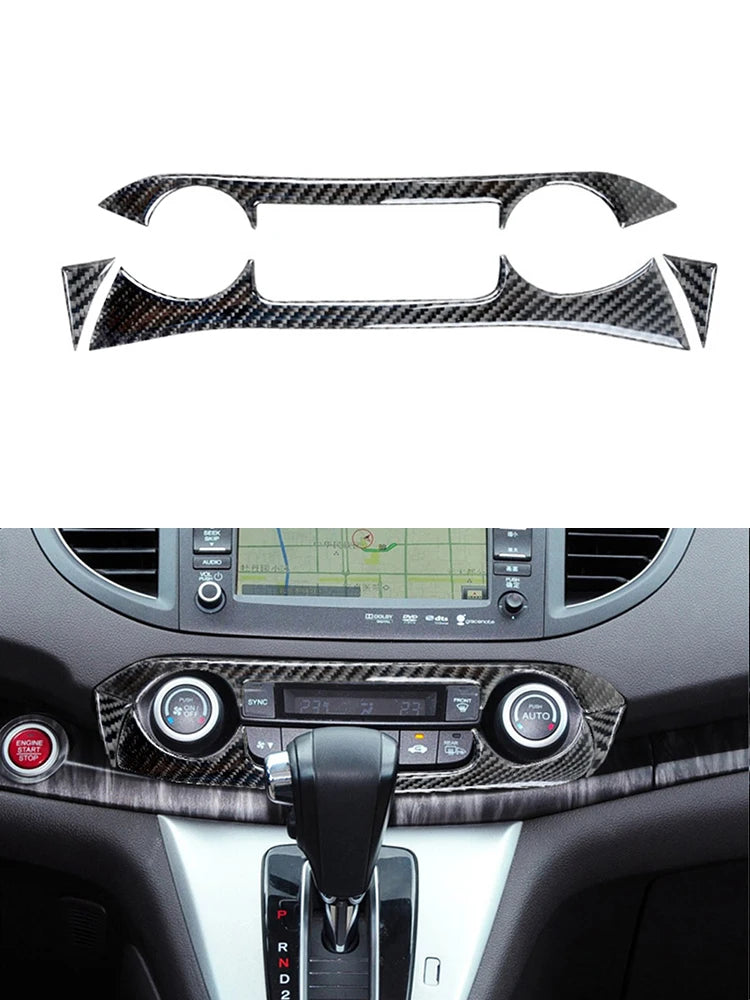 Honda CR-V Climate Control Trim 2012-2016 | Carbon Fiber Stickers