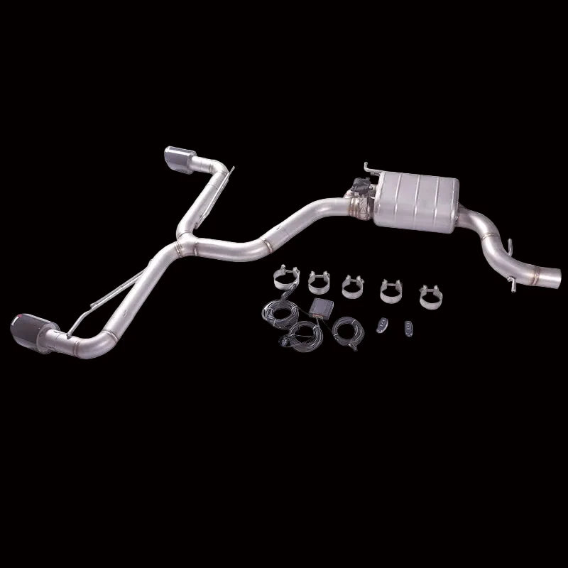 VW Scirocco 2.0T Catback Exhaust System | Valvetronic Muffler