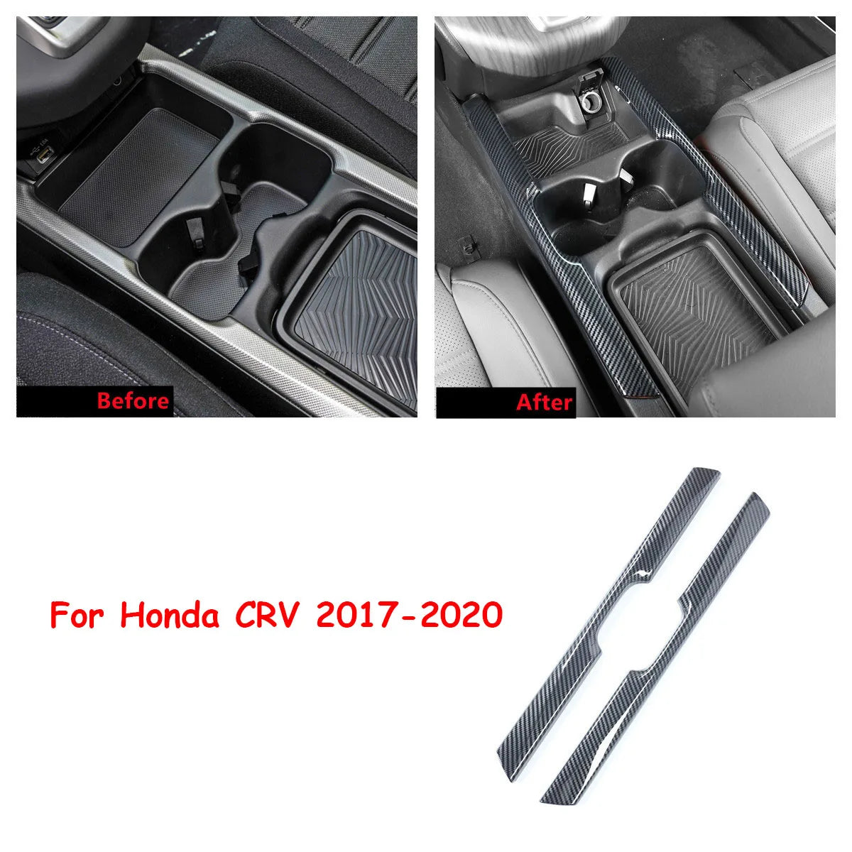 Honda CR-V Interior Trim Kit 2017-2021 | Carbon Fiber Pattern Complete Set