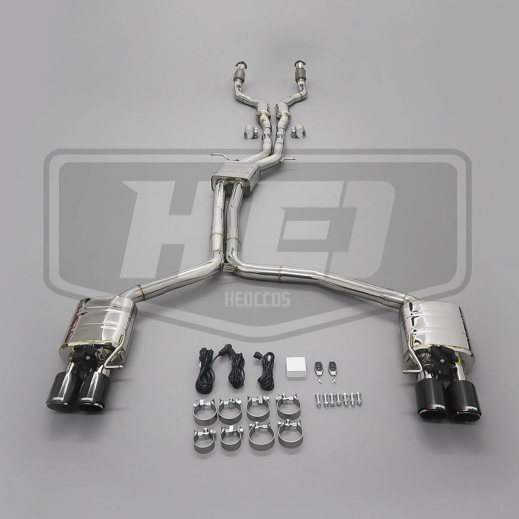Audi S6 S7 C7 4.0T Exhaust System 2013-2018 | Valved Catback