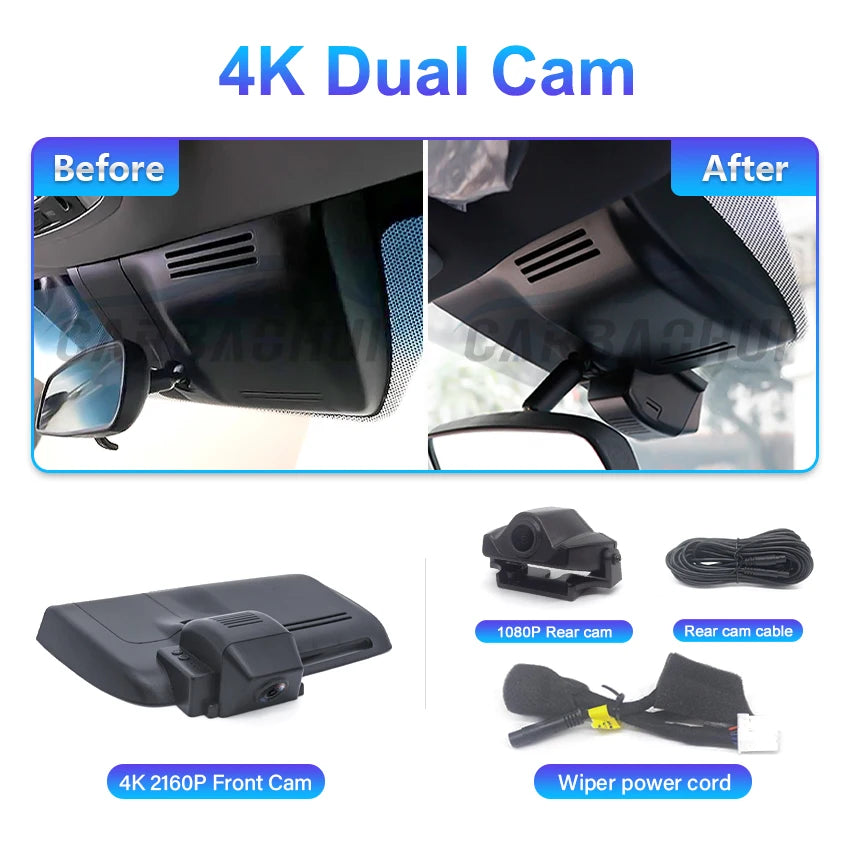 Dash Camera for Honda CR-V CRV 5th Gen 2017-2022 | Plug & Play 4K OEM WiFi APP DVR