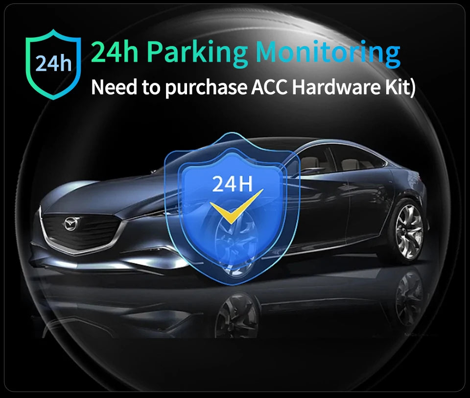10.26" 4K Dash Cam ADAS Wireless CarPlay Android Auto | 5G WiFi GPS Navigation DVR